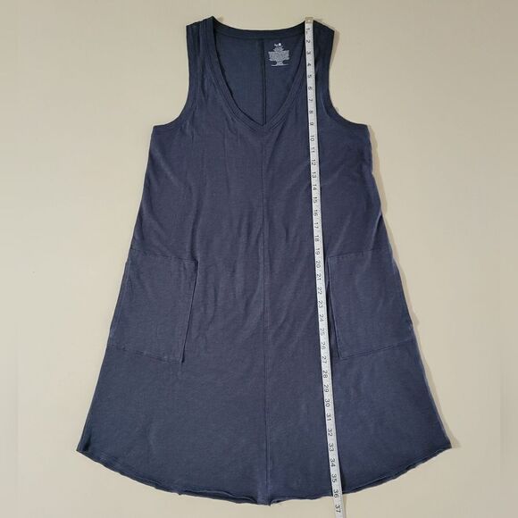 Secret Treasures Charcoal Gray Vneck A-line Tank Chemise - Picture 7 of 12